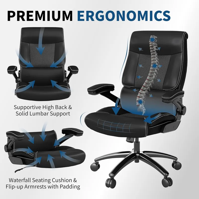 Youhauchair Ergonomic Big and Tall Office Chair